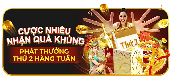 Khuyến mãi hàng tuần vin7771 nổ hũ